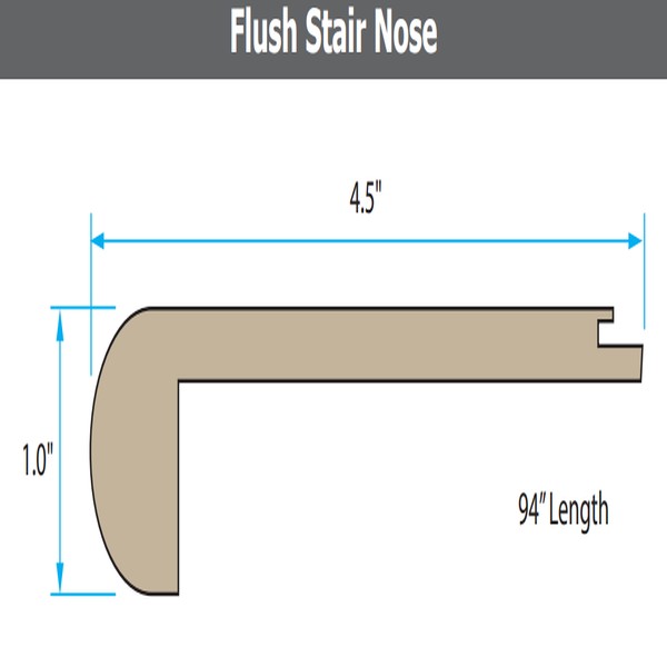 Accessories Flush Stair Nose (Colliers)